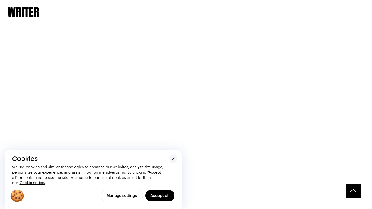 Writer.com demonstrates how AI-powered platforms are streamlining content creation and enhancing productivity.