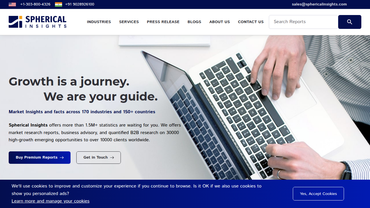 Spherical Insights & Consulting, a market research firm that tracks growth in the AI content detector market.