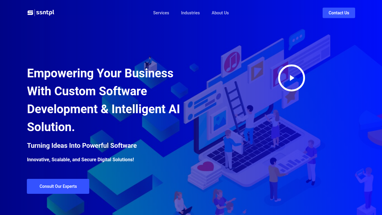 SSNTPL offers consulting and guides on enterprise AI implementation and technology solutions.
