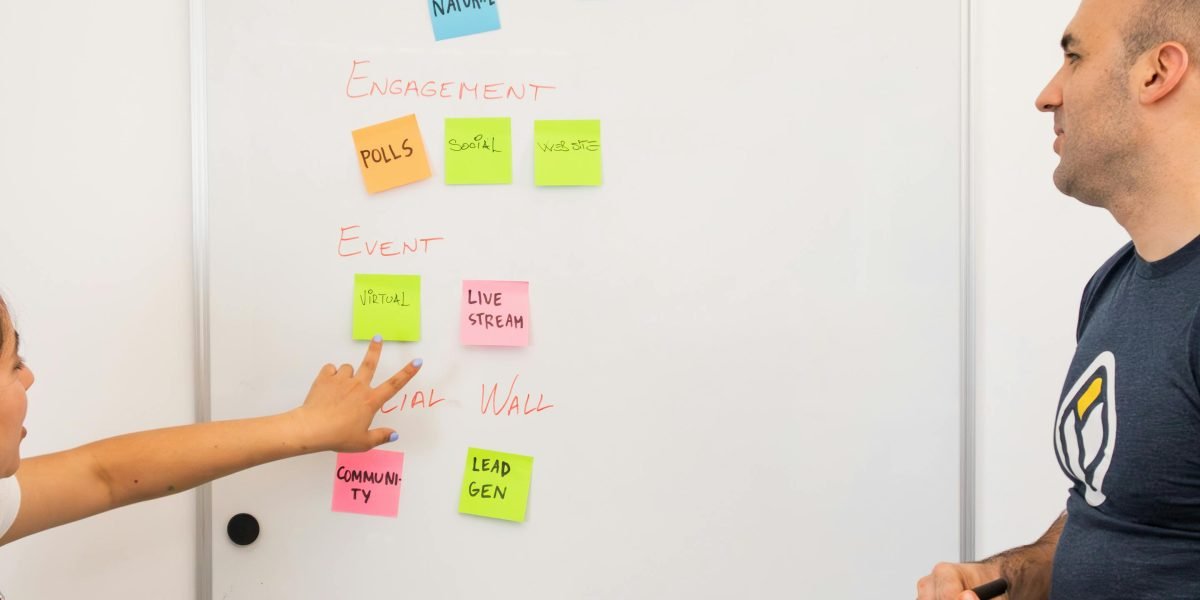 A team actively collaborating, symbolizing the structured approach and streamlined workflows enabled by platform engineering.