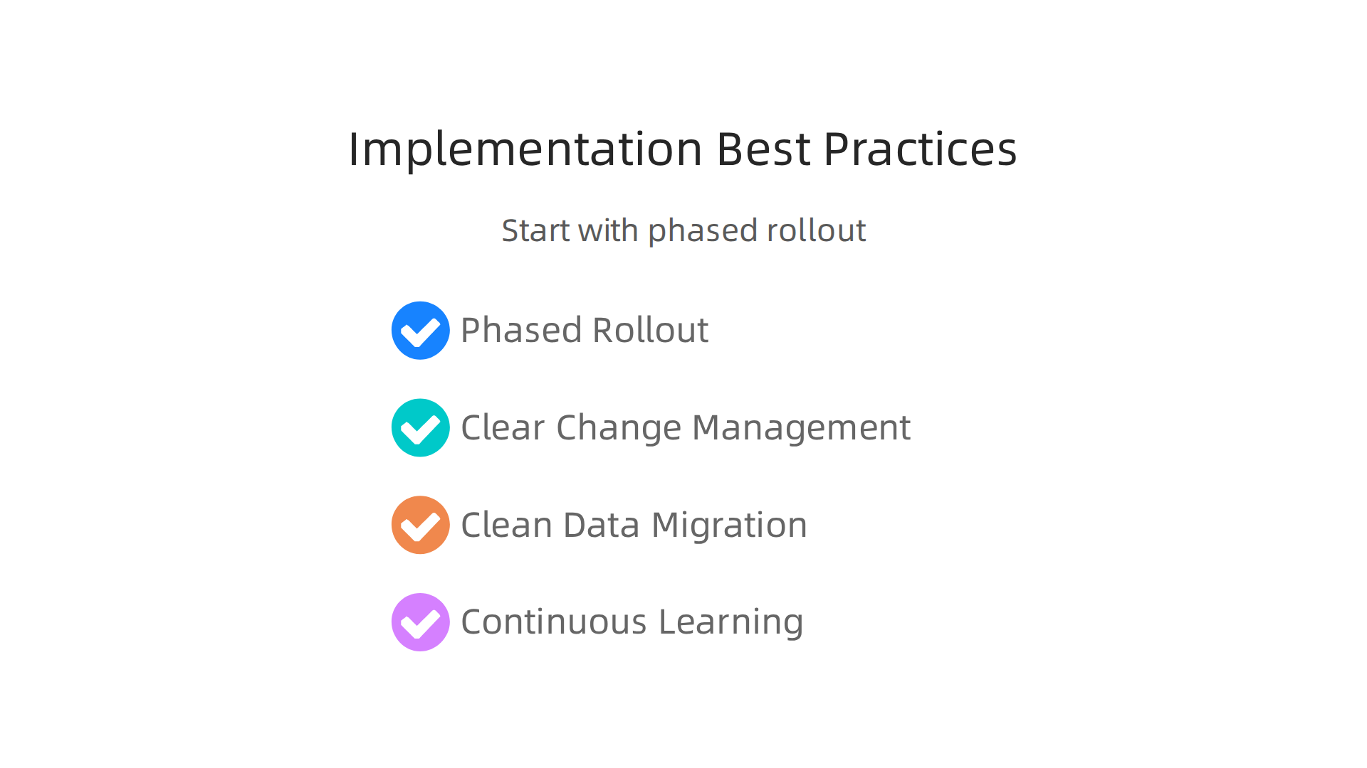 Essential best practices for successful cloud-based CRM implementation and achieving maximum ROI.