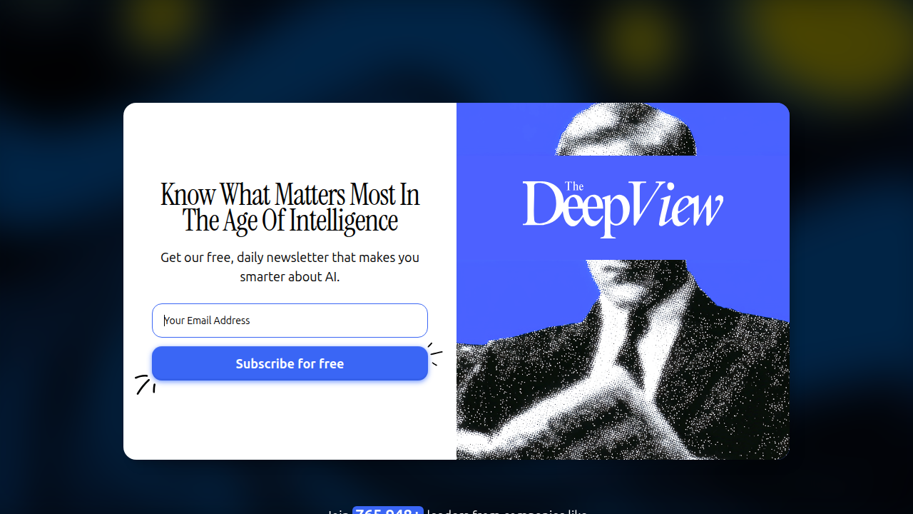 The Deep View newsletter offers daily updates on AI insights and trends, crucial for staying informed in enterprise AI.