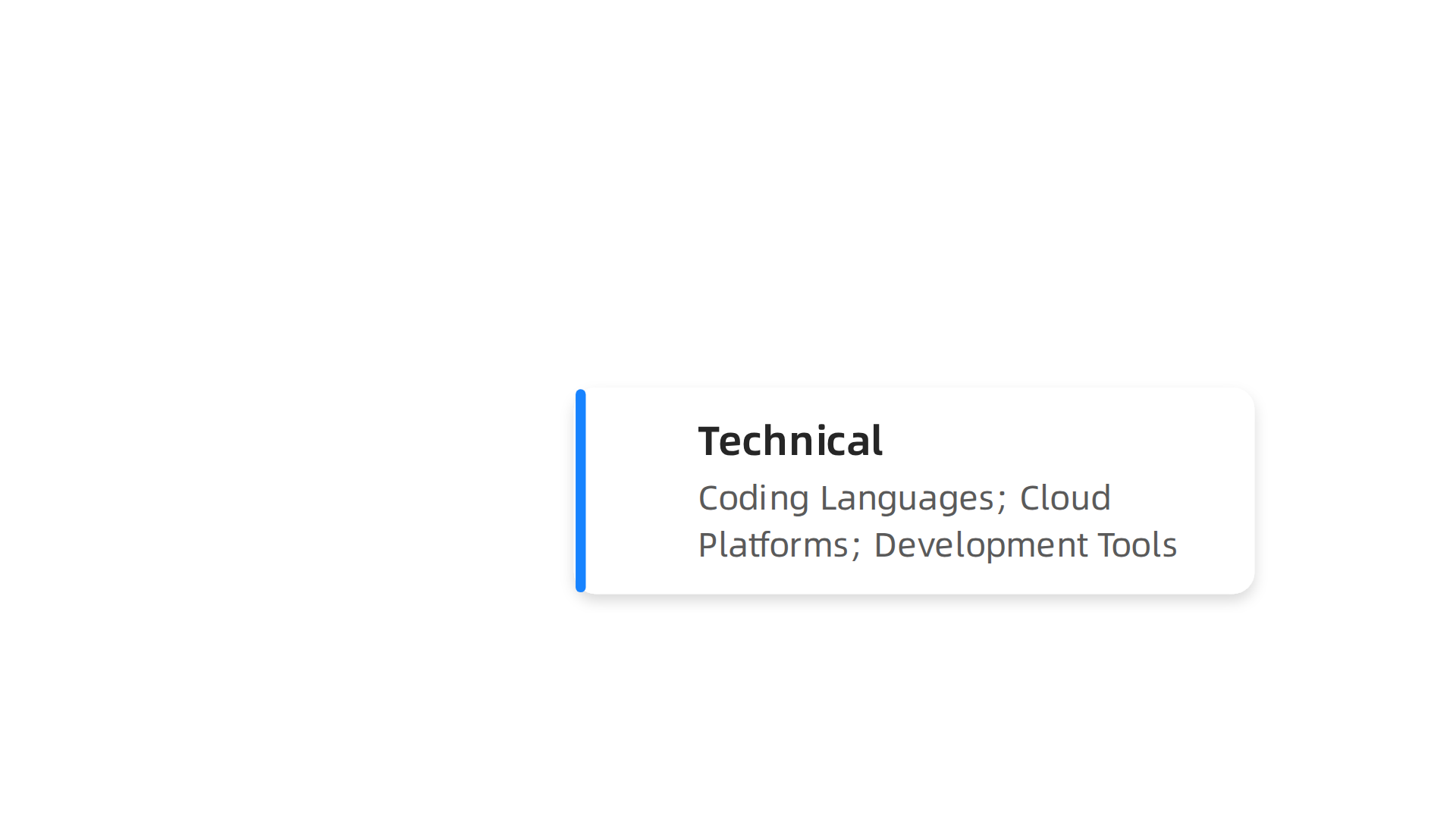 An infographic outlining the essential technical, product, and soft skills for software engineers.