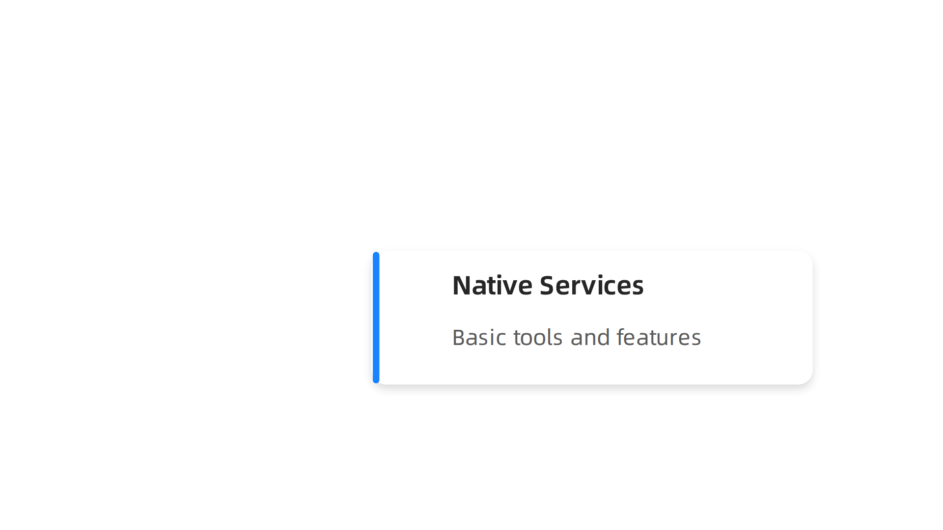 Visualizing the essential layers that make up a comprehensive cloud ecosystem.