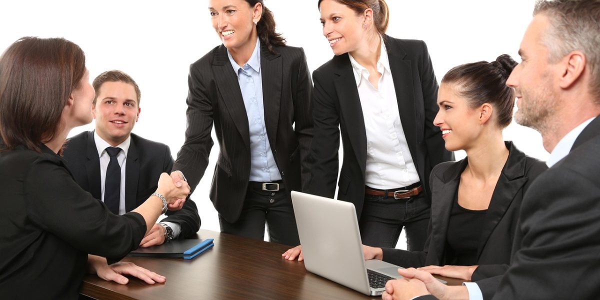 Executives engaged in strategic discussions to choose the right technology partners for future projects.