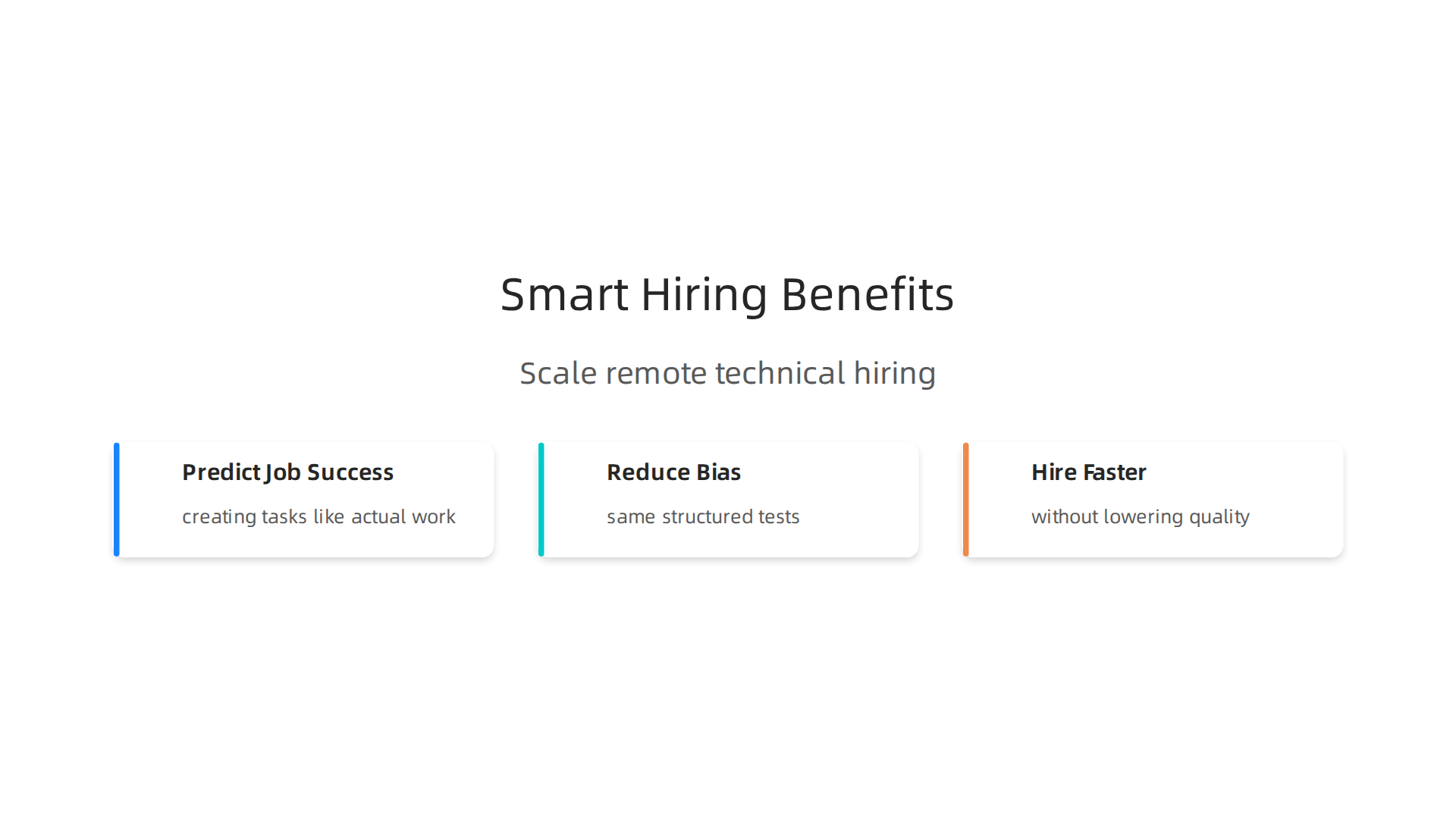 Key benefits of using advanced hiring platforms for remote technical product manager roles.