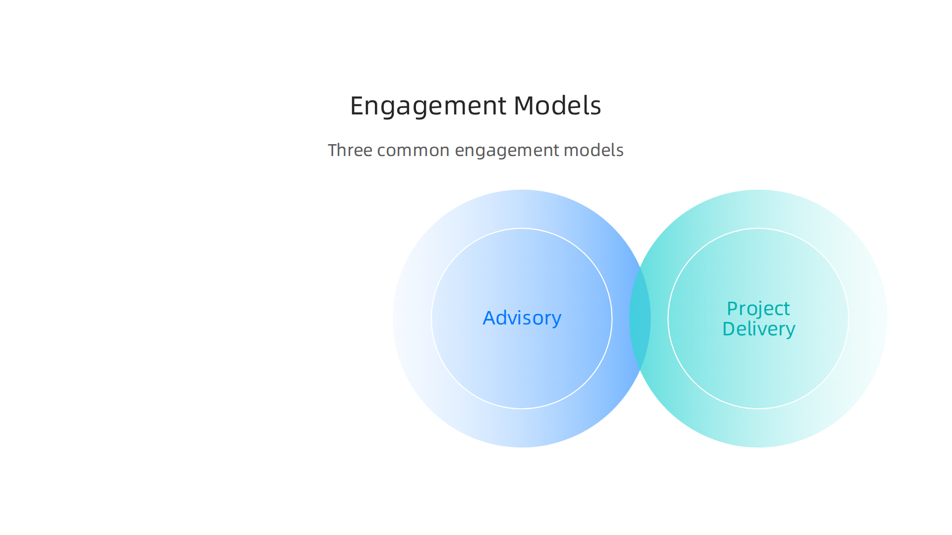 Three common models for how software engineer consultants engage with businesses.