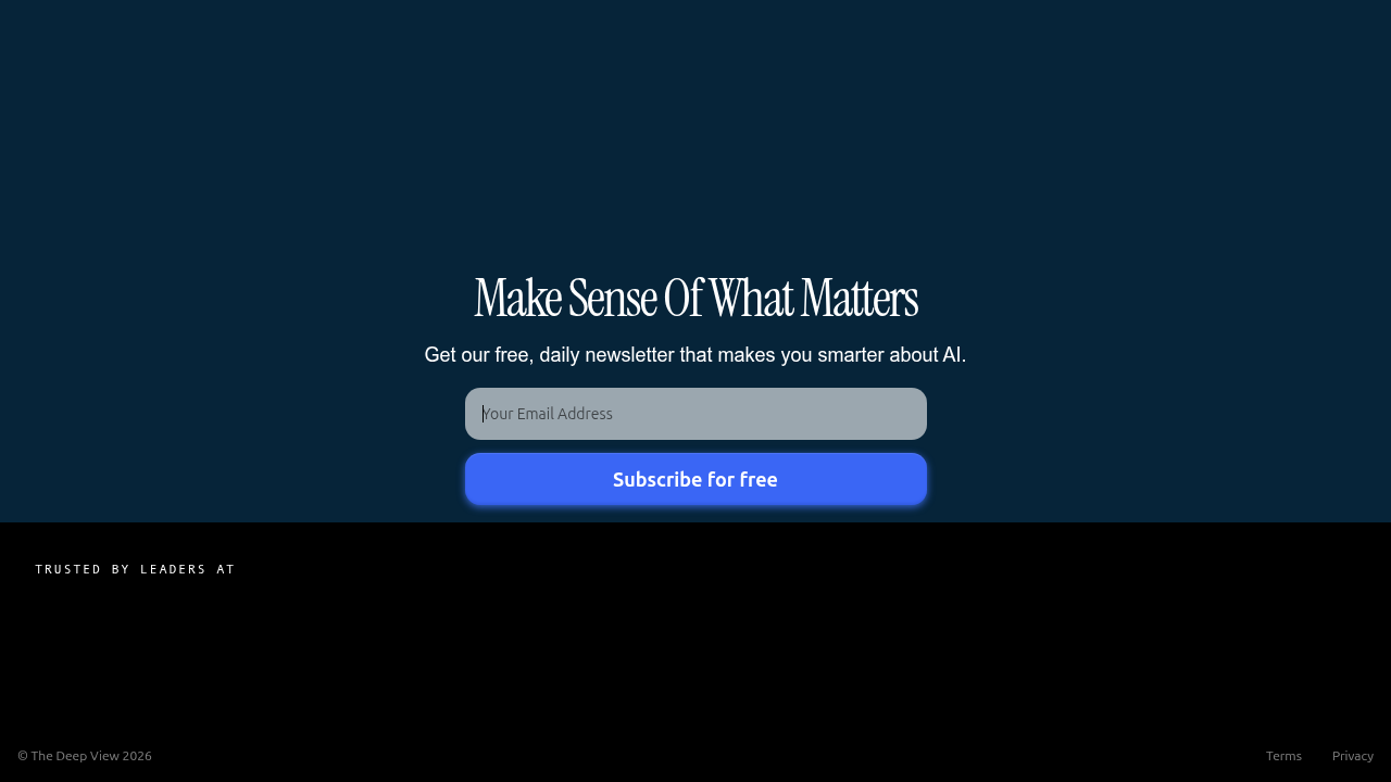 Subscribe to stay informed with daily AI updates and technology insights.