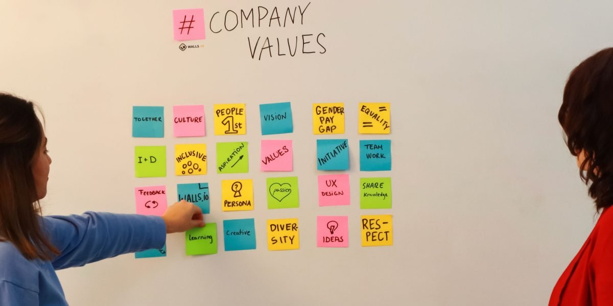A person outlining a strategic vision on a whiteboard, representing the planning and big-picture thinking of a solutions architect.